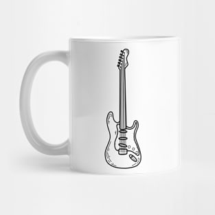 Simple Electric guitar Mug